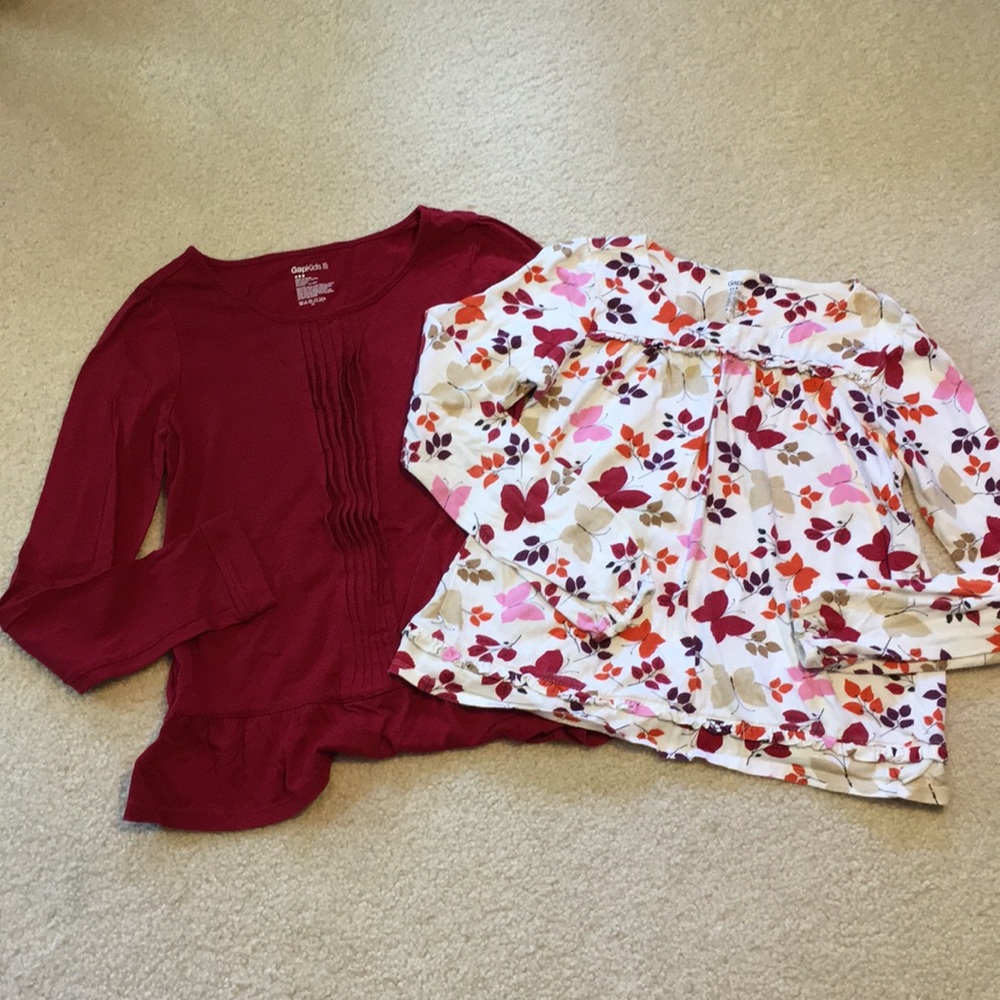 GAP long sleeve shirt bundle size 12